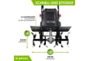 BRAST Elektro Motorhacke 1500W Gartenfräse mit 45cm Arbeitsbreite Bild 5