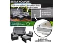 BRAST Sonneninsel Lounge Set 2-6 Personen mit LED-Dach Bild 5