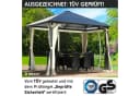 BRAST Pavillon Summerdream Aluminium 3x3m mit LED & Moskitonetz Bild 4