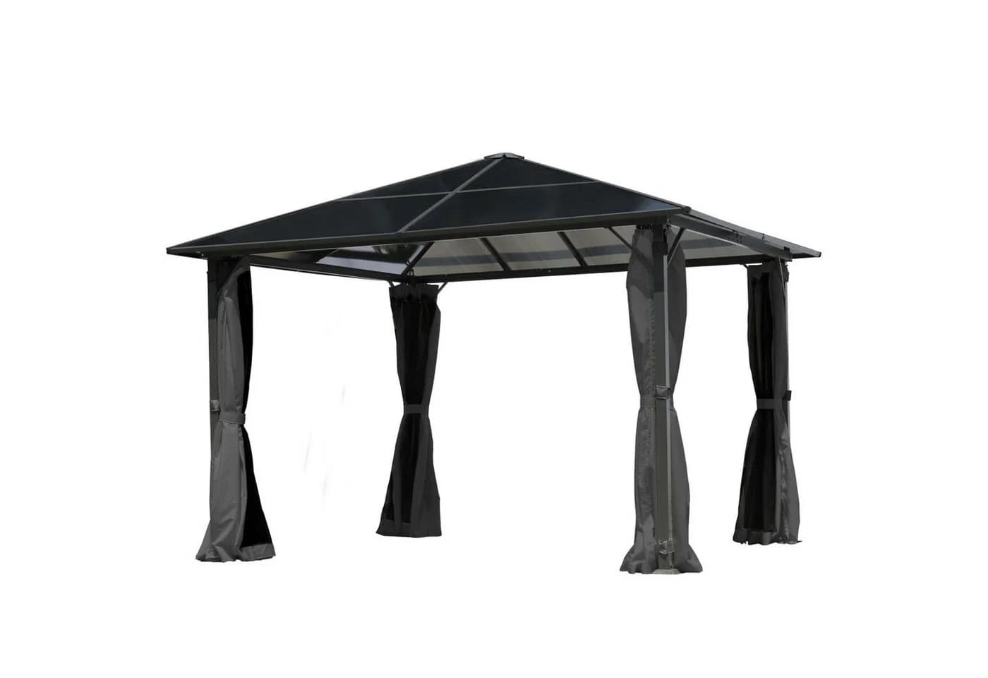 BRAST Pavillon Summerdream Aluminium 3x3m mit Moskitonetz und LED - Bild 2