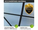 BRAST Pavillon Pagode 4x4m Aluminium mit LED & Moskitonetz Bild 5