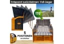BRAST Strandkorb Rügen Deluxe 2-Sitzer mit verstellbarer Lehne Bild 4