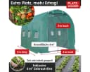 BRAST Foliengewächshaus 2x3m UV-stabilisierte Gitterschutzfolie Bild 3