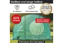 BRAST Foliengewächshaus 2x3m Grün UV-stabilisierte Gitterschutzfolie Bild 5