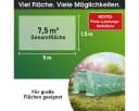 BRAST Gitterfolie Gewächshausfolie Grün 250 g/m² witterungsbeständig Bild 3