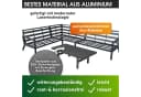 BRAST Gartenlounge-Set Adria Aluminium Grau 5-Sitzer Bild 1