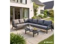 BRAST Gartenlounge-Set Adria Aluminium Grau 5-Sitzer Bild 2