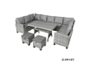 BRAST Gartenlounge-Set Family bis zu 11 Personen TÜV-geprüft Outdoor Loungemöbel Bild 2