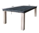 Quick Star Schutzhülle für Gartentisch 160x90cm Grau Wetterfest Bild 1