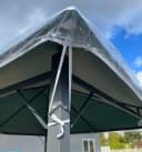 Quick Star Pavillon-Schutzhülle 3x3m Transparent PVC Bild 4