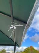 Quick Star Pavillon-Schutzhülle 3x3m Transparent PVC Bild 5