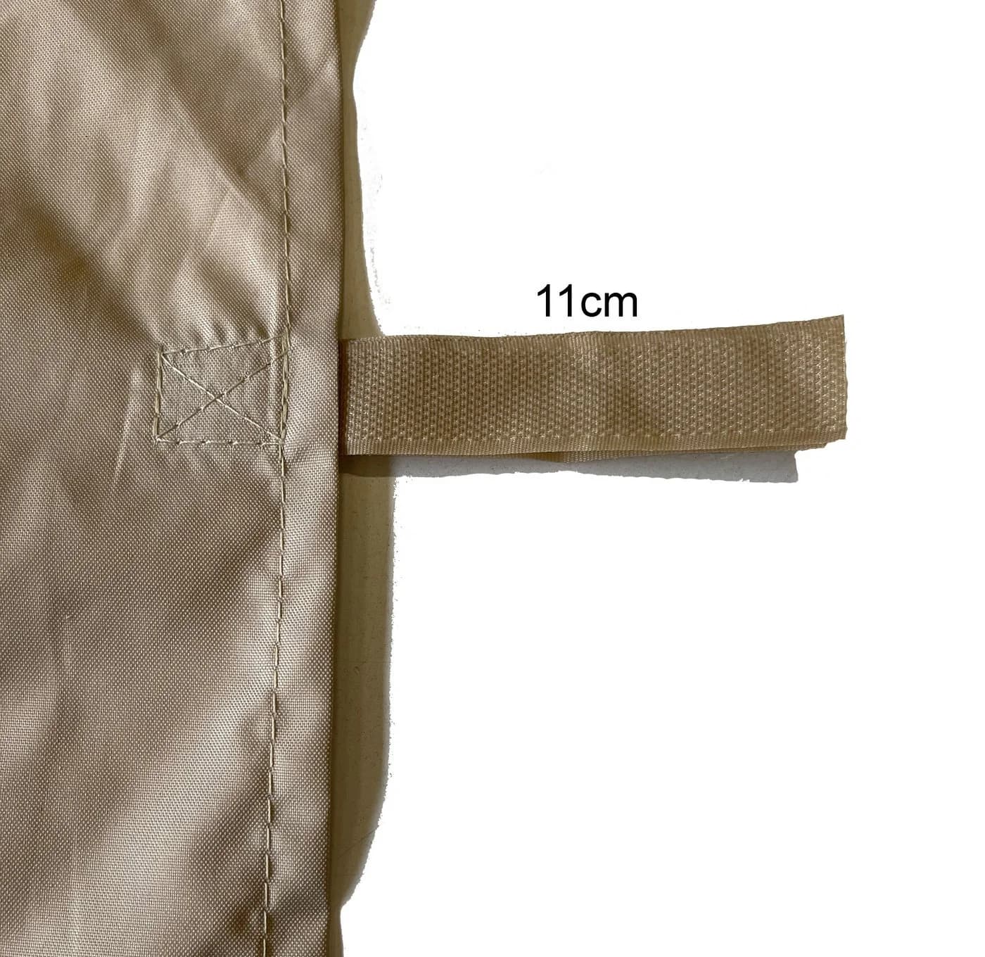 Quick Star Pavillonseitenteil 4 Seitenteile mit PVC Fenster 300x193cm Beige - Bild 4