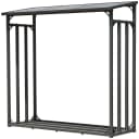 Kaminholzregal QUICK STAR Anthrazit Aluminium Stahl Bild 1