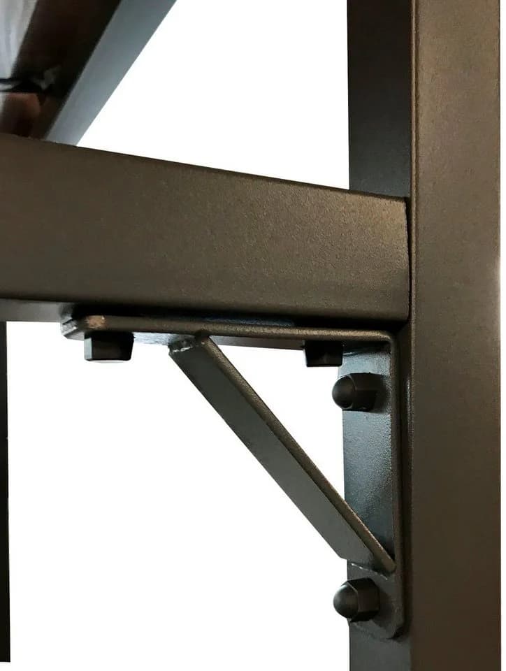 Kaminholzregal QUICK STAR Anthrazit Aluminium Stahl - Bild 4