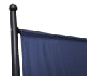 Quick Star Paravent Stellwand Blau Wetterfest Bild 3