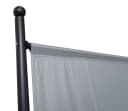 Quick Star Paravent Stellwand Sichtschutz Weiß Grau Bild 3