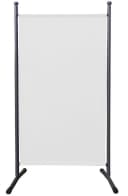 Quick Star Paravent Stellwand Outdoor Wetterfest Weiß/Grau Bild 2