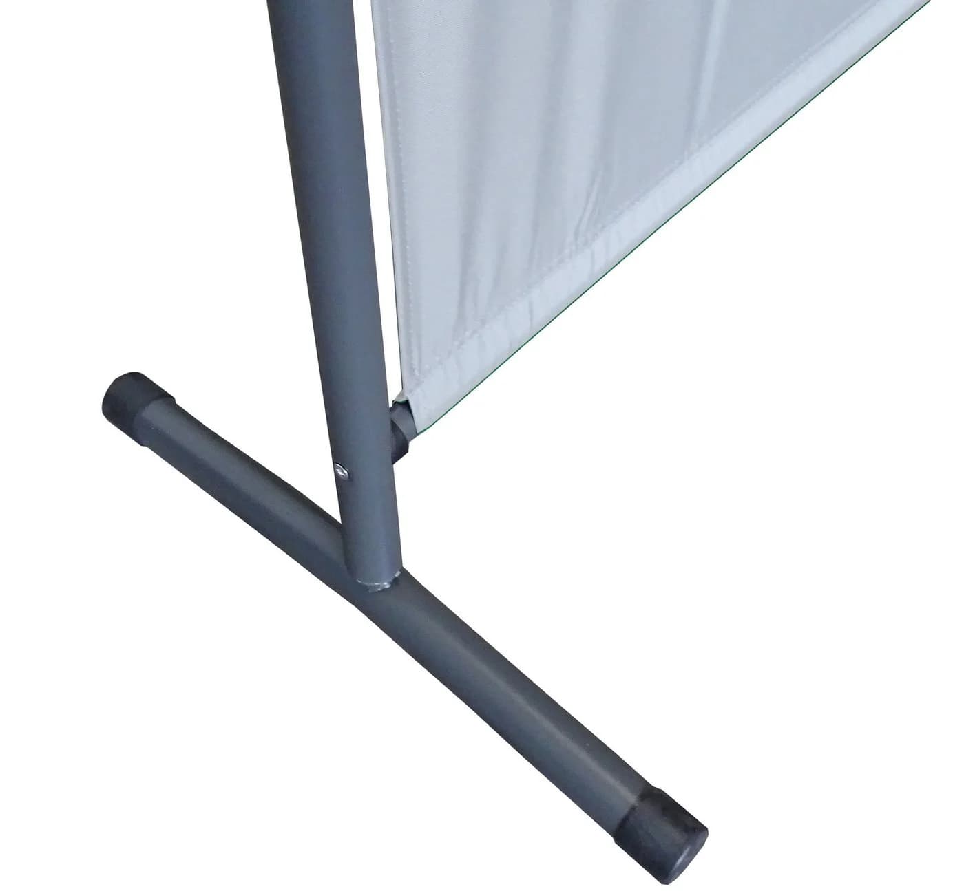 Quick Star Paravent Stellwand Outdoor Wetterfest Weiß/Grau - Bild 5