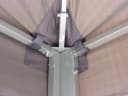 Quick Star Pavillon-Ersatzdach 3x3m Grau mit 2 Seitenteilen Bild 1