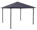 Quick Star Pavillon Nizza 3x3m Grau mit Seitenwand Set Bild 4