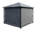 Quick Star Pavillon Nizza 3x3m Grau mit Seitenwand Set Bild 5
