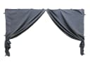 Quick Star Pavillon-Seitenteile 2-tlg. Anthrazit mit Reißverschluss Bild 3