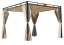 Quick Star Ersatzdach Flachdachpergola Firenze Beige UV-beständig Bild 2