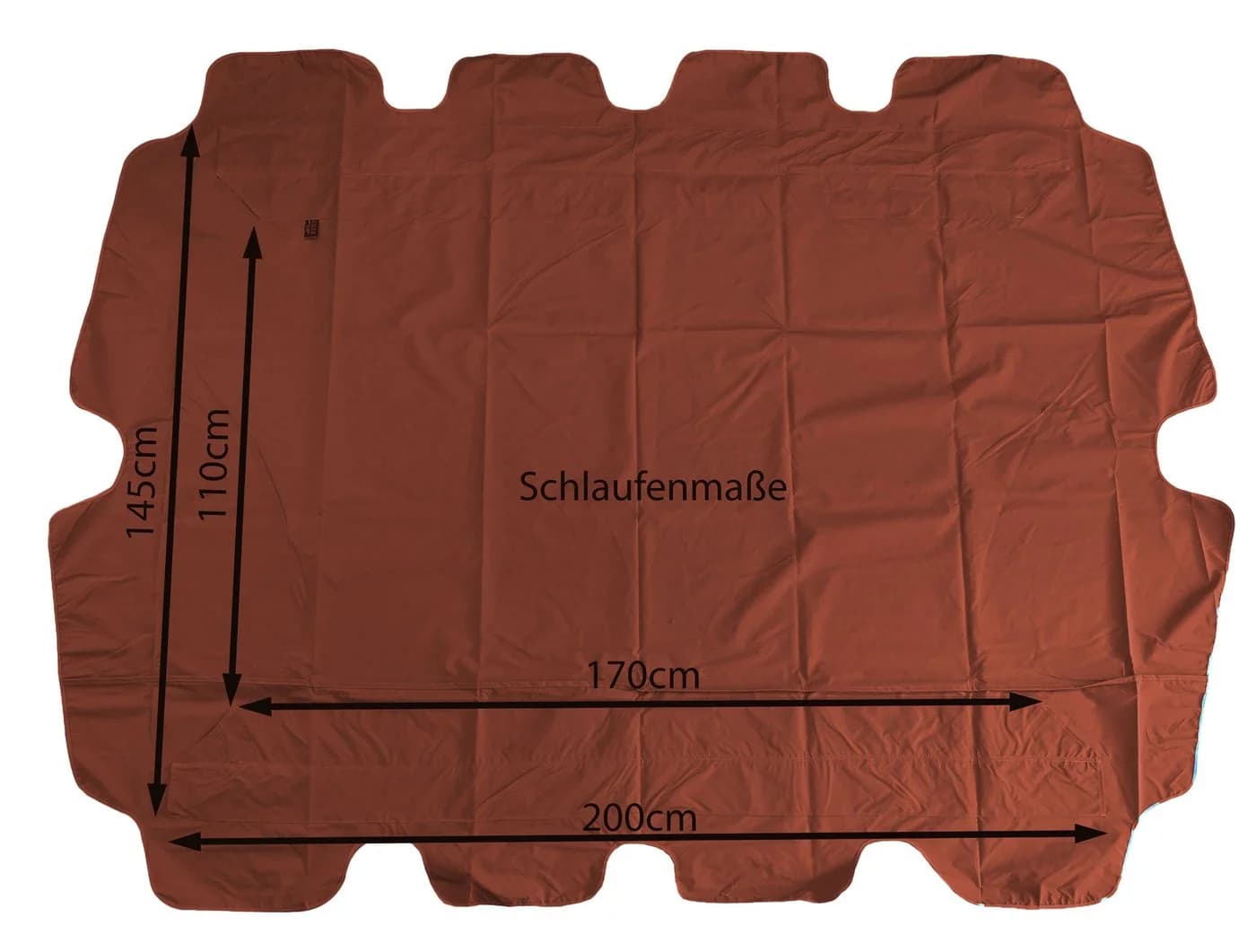 Quick Star Universal Ersatzdach Hollywoodschaukel Terra Rotorange - Bild 4