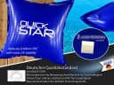 Quick Star Poolkissen PVC Blau Winter Schutz Luftkissen Bild 3