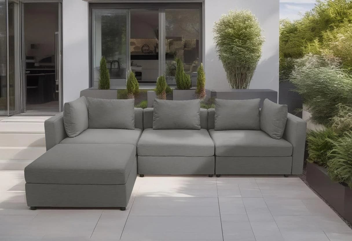 DOMO COLLECTION Sofaelement Solskin Anthrazit