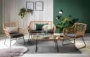 Sitzgruppe INOSIGN Yaro Beige/Grau Polyrattan Bild 2