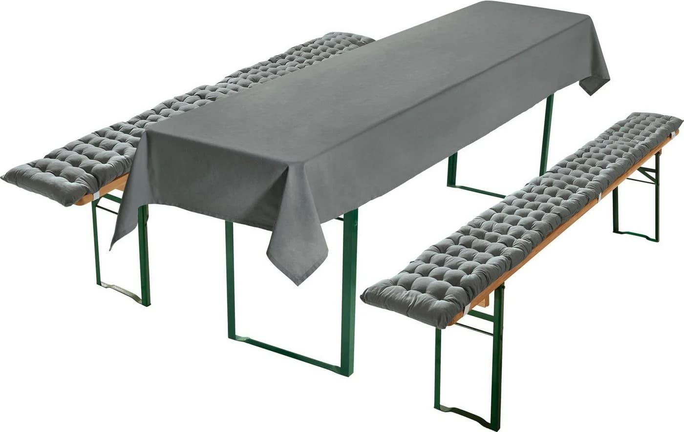 REDBEST Tischdecke Auflagen 3-teilig Grau Seattle - Bild 2
