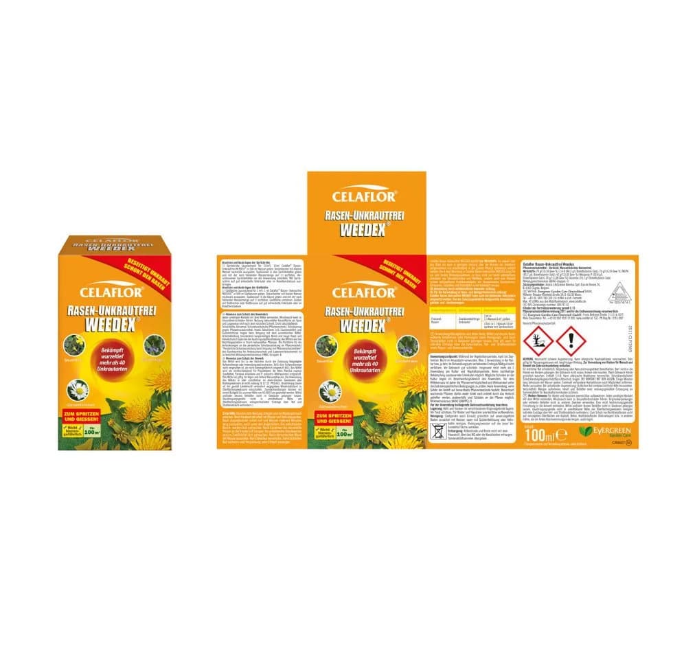 Celaflor Rasen-Unkrautfrei Weedex 100 ml Unkrautvernichter - Bild 2