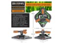 Brandson 360 Grad Gartensprinkler 360° Rasensprenger 3 Arm Bild 1