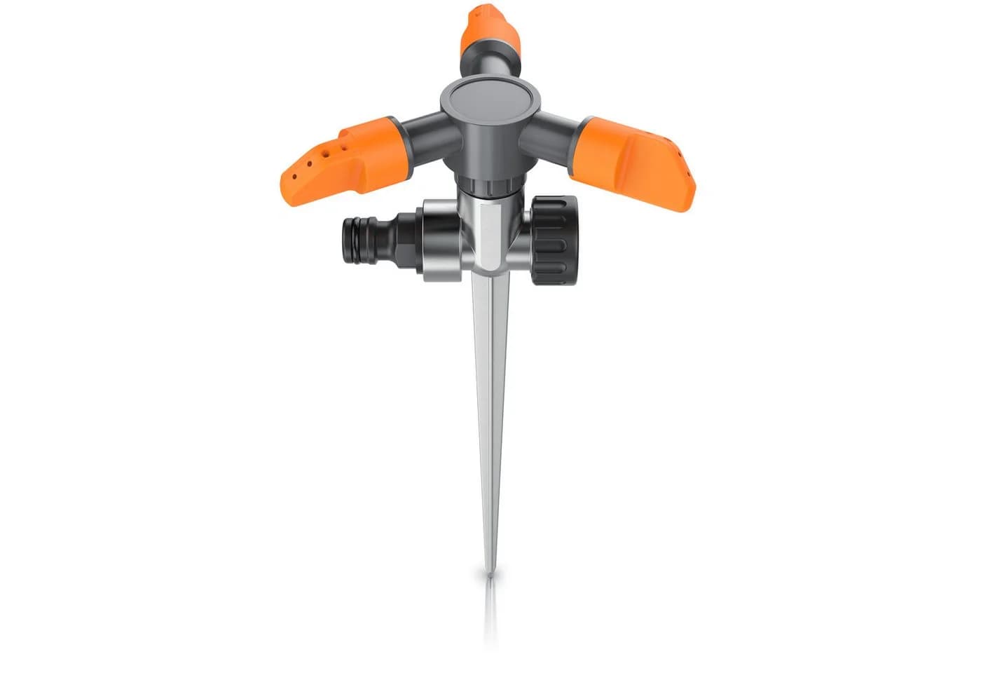 Brandson Rasensprinkler 3-fach Kreisregner mit Erdspieß - Bild 2