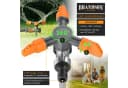 Brandson Rasensprinkler 3-fach Kreisregner mit Erdspieß Bild 3