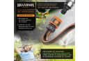 Brandson Rasensprinkler 3-fach Kreisregner mit Erdspieß Bild 4