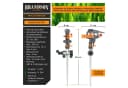 Brandson 1x Kreisregner Intervall-Sprinkler 360° Impulsregner Bild 1