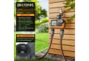 Brandson Bewässerungssteuerung 2 Zonen Wasserzeitschaltuhr Schwarz/Orange Bild 5