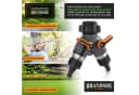 Brandson 2-Wege Wasserverteiler Y-Verteiler 3/4 Zoll Schwarz/Orange Bild 5