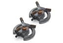 Brandson 2x Kreisregner Garten Sprinkler 360° Rasensprenger Bild 2