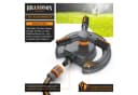 Brandson 2x Kreisregner Garten Sprinkler 360° Rasensprenger Bild 4