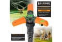 Brandson Rasensprenger 360° Kreisregner 3 Arm rotierend 15 Düsen Bild 3