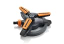 Brandson Kreisregner Garten Sprinkler 360° Rasensprenger rotierend rot Bild 2
