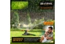 Brandson Rasensprenger 360° Kreisregner 3 Arm Kunststoff Orange Grau Bild 5