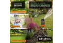 Brandson Rasensprinkler 6-fach mit Erdspieß, 360° Flächenregner Bild 5