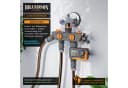 Brandson 4-Wege Wasserverteiler Schwarz/Orange mit 4 Ausgängen Bild 3