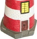 Lemodo Solar-Leuchtturm Dekofigur mit rotierender Beleuchtung Bild 5