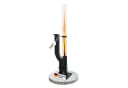 Lemodo Heizstrahler Pelletfackel Feuersäule Outdoor mit Glasröhre Schwarz Bild 2