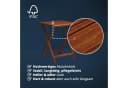 KHG Klapptisch Gartentisch Akazienholz Braun Bild 5